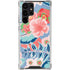 Pink Spring Flowers Galaxy S22 Ultra Clear Case