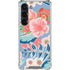 Pink Spring Flowers Galaxy S23 Clear Case