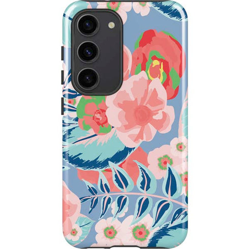 Pink Spring Flowers Galaxy S23 Pro Case