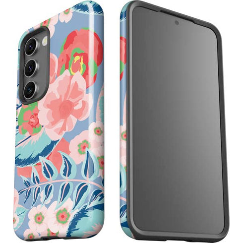 Pink Spring Flowers Galaxy S23 Pro Case
