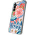 Pink Spring Flowers Galaxy S24 Plus Clear Case