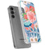 Pink Spring Flowers Galaxy S24 Plus Clear Case