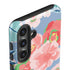 Pink Spring Flowers Galaxy S24 Plus Impact Case