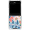 Pink Spring Flowers Galaxy Z Flip5 5G Clear Case