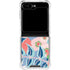 Pink Spring Flowers Galaxy Z Flip5 5G Clear Case
