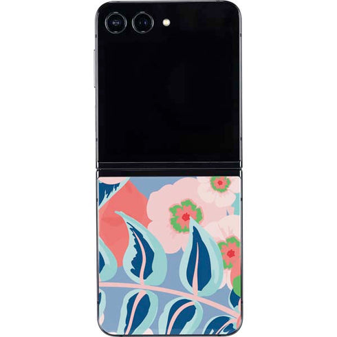 Pink Spring Flowers Galaxy Z Flip5 5G Skin
