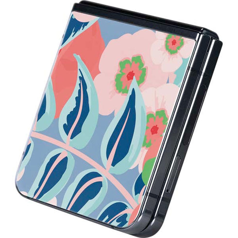 Pink Spring Flowers Galaxy Z Flip5 5G Skin