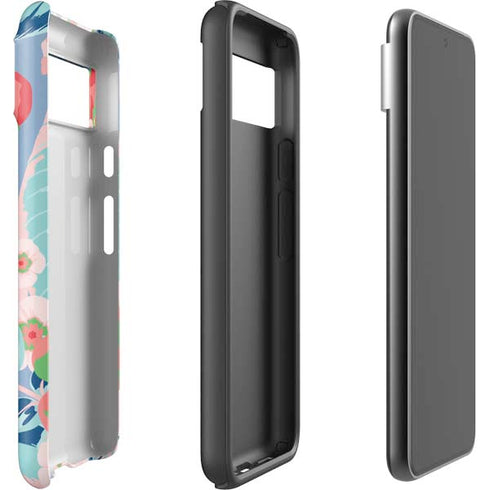 Pink Spring Flowers Google Pixel 8 Pro Impact Case