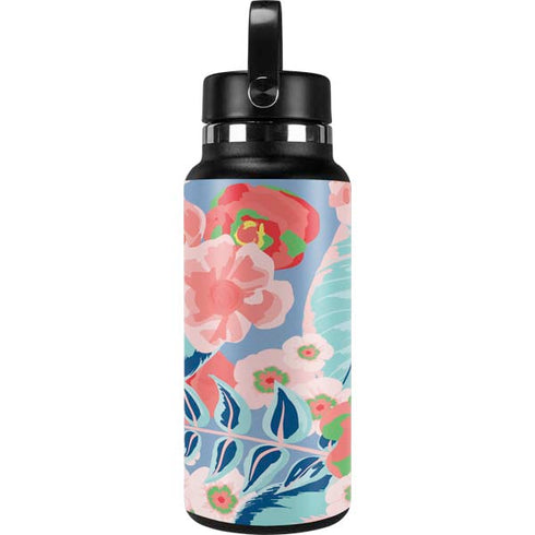 Pink Spring Flowers Hydro Flask 32oz Wide Mouth Skin