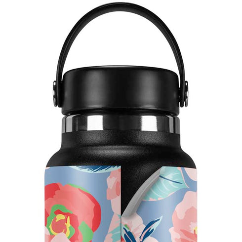 Pink Spring Flowers Hydro Flask 32oz Wide Mouth Skin