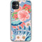 Pink Spring Flowers iPhone 11 Clear Case