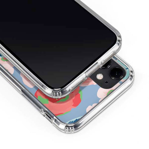 Pink Spring Flowers iPhone 11 Clear Case
