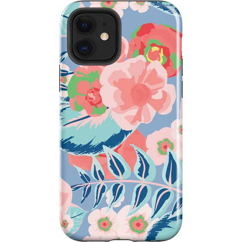 Pink Spring Flowers iPhone 12 Impact Case