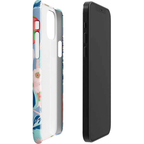 Pink Spring Flowers iPhone 12 Mini Lite Case