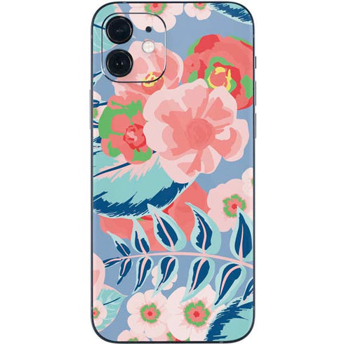 Pink Spring Flowers iPhone 12 Mini Skin