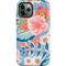 Pink Spring Flowers iPhone 12 Pro Impact Case