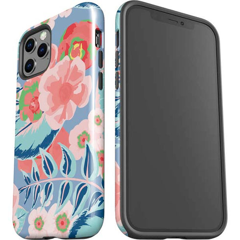 Pink Spring Flowers iPhone 12 Pro Impact Case