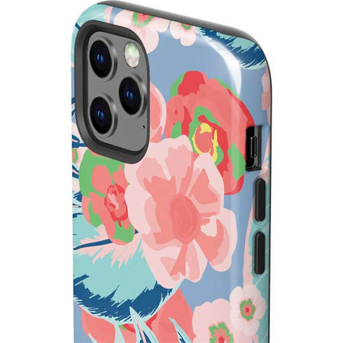 Pink Spring Flowers iPhone 12 Pro Max Impact Case