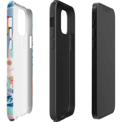 Pink Spring Flowers iPhone 12 Pro Max Impact Case