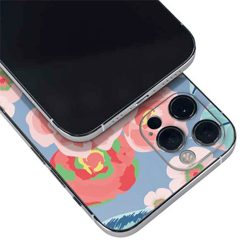 Pink Spring Flowers iPhone 12 Pro Skin