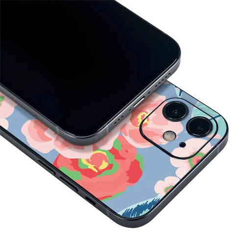 Pink Spring Flowers iPhone 12 Skin