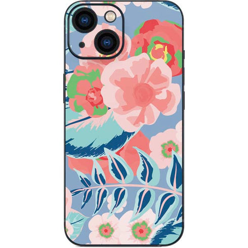 Pink Spring Flowers iPhone 13 Mini Skin