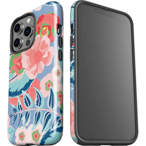 Pink Spring Flowers iPhone 13 Pro Impact Case