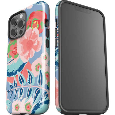Pink Spring Flowers iPhone 13 Pro Max Impact Case