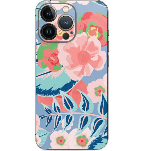 Pink Spring Flowers iPhone 13 Pro Skin