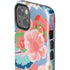 Pink Spring Flowers iPhone 14 Plus Impact Case