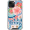 Pink Spring Flowers iPhone 14 Plus Clear Case