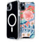 Pink Spring Flowers iPhone 14 Plus MagSafe Case