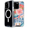 Pink Spring Flowers iPhone 14 Pro MagSafe Case