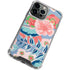 Pink Spring Flowers iPhone 15 Pro Max Clear Case