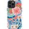 Pink Spring Flowers iPhone 15 Pro Max Impact Case