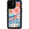 Pink Spring Flowers iPhone 14 Pro Max Waterproof Case