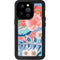 Pink Spring Flowers iPhone 14 Pro Waterproof Case