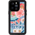 Pink Spring Flowers iPhone 14 Pro Waterproof Case