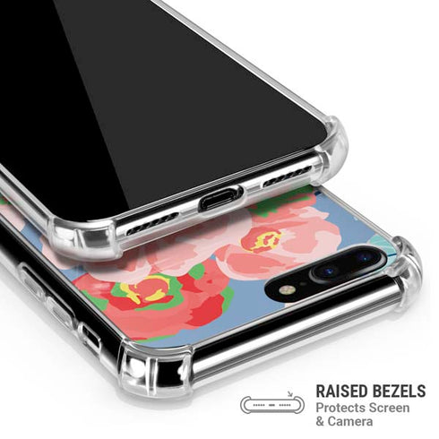 Pink Spring Flowers iPhone 7/8 Plus Clear Case