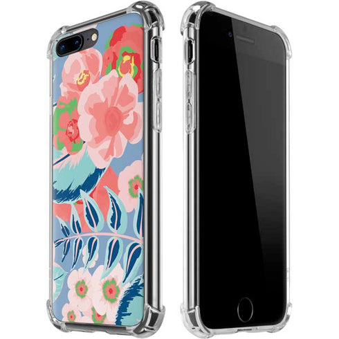 Pink Spring Flowers iPhone 7/8 Plus Clear Case