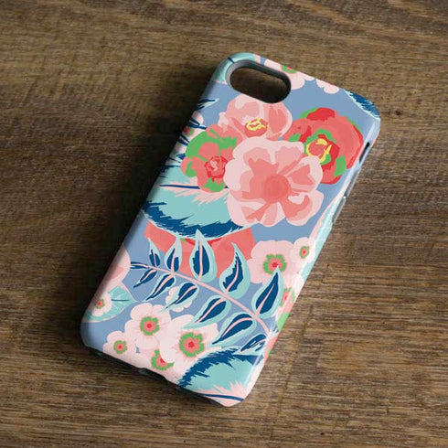 Pink Spring Flowers iPhone 8 Pro Case