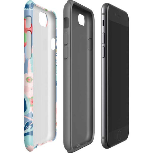 Pink Spring Flowers iPhone SE (2nd & 3rd Gen) Pro Case