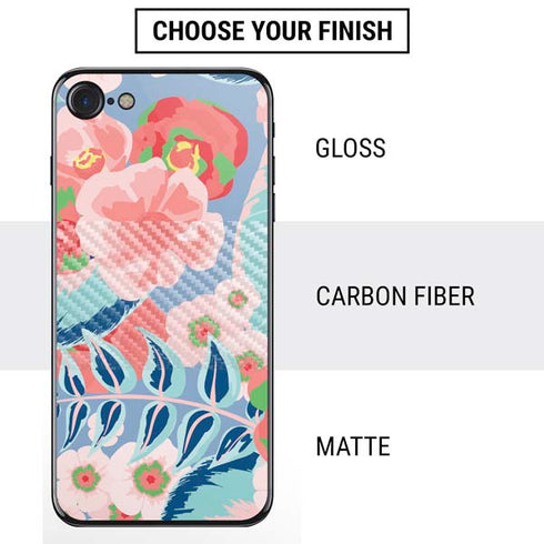 Pink Spring Flowers iPhone SE (2nd & 3rd Gen) Skin