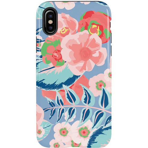 Pink Spring Flowers iPhone X Pro Case