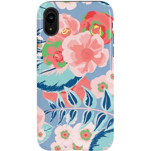 Pink Spring Flowers iPhone XR Pro Case