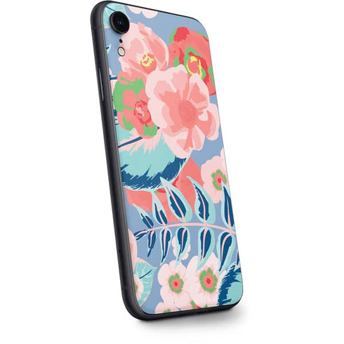 Pink Spring Flowers iPhone XR Skin