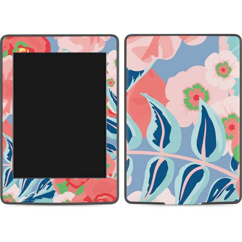 Pink Spring Flowers Amazon Kindle Skin
