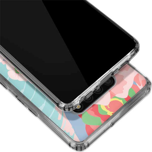 Pink Spring Flowers LG Stylo 6 Clear Case