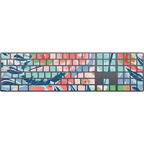Pink Spring Flowers Magic Keyboard with Numeric Keypad Skin