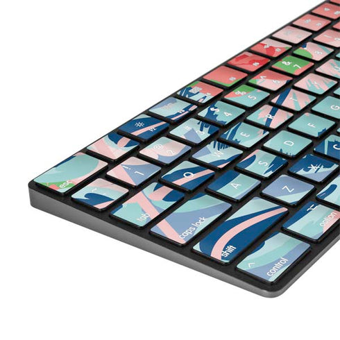 Pink Spring Flowers Magic Keyboard with Numeric Keypad Skin